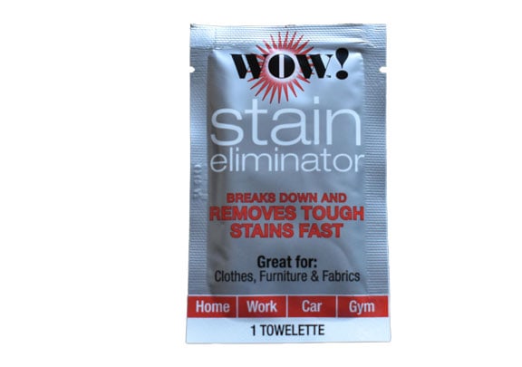 WOW STAIN ELIMINATOR INDIVIDUAL TOWEL - 8 54629 00412 9