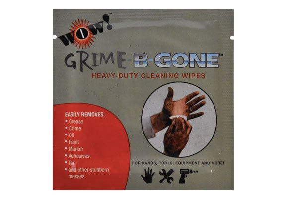 WOW GRIME-B-GONE HEAVY-DUTY WIPES INDIVI - 8 54629 00413 6