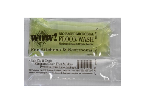 WOW! Bio-Based Microbial Floor Wash - 8 54629 00476 1