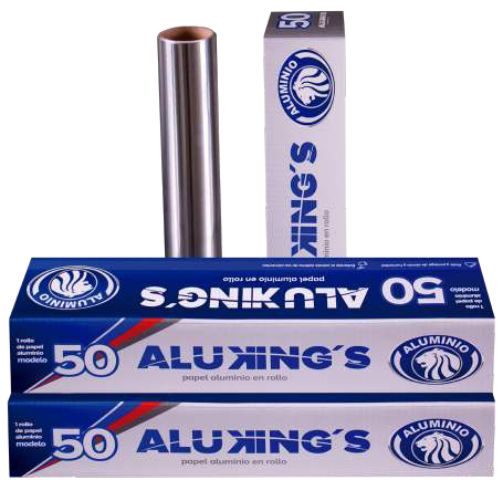 Aluminum Foil Roll 11.8 in x 50.5 ft, 0.55 mil (12 Rolls/Case)