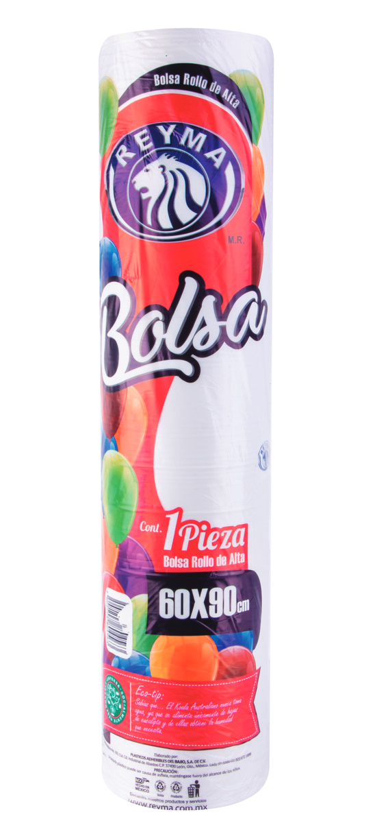 High-Density Bag on Roll 23.6 x 35.4 in, 0.8 mil (3 Rolls/Case)