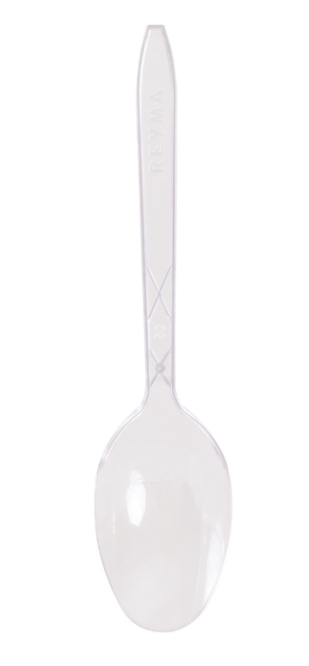 Plastic Soup Spoon 6.9 in, Clear (500/Case)