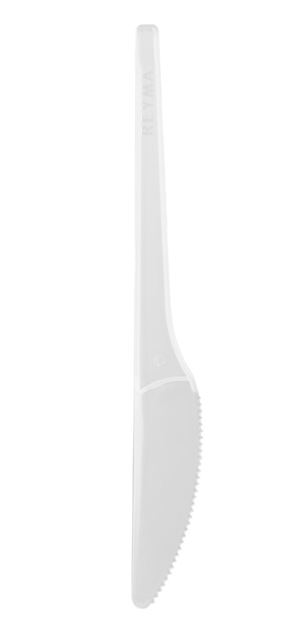 Plastic Knife 6.9 in, Clear (500/Case)