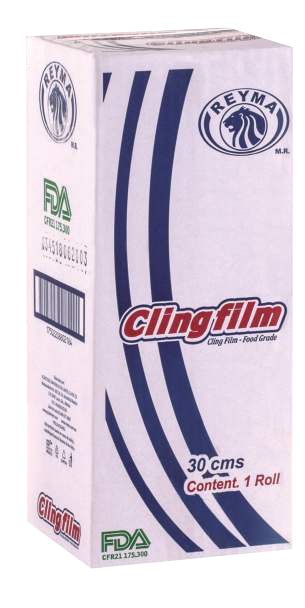 Industrial PVC Cling Film 11.8 in x 1,969 ft, 0.47 mil (1 Roll/Case)