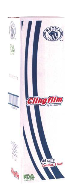Industrial PVC Cling Film 17.7 in x 3,281 ft, 0.47 mil (1 Roll/Case)