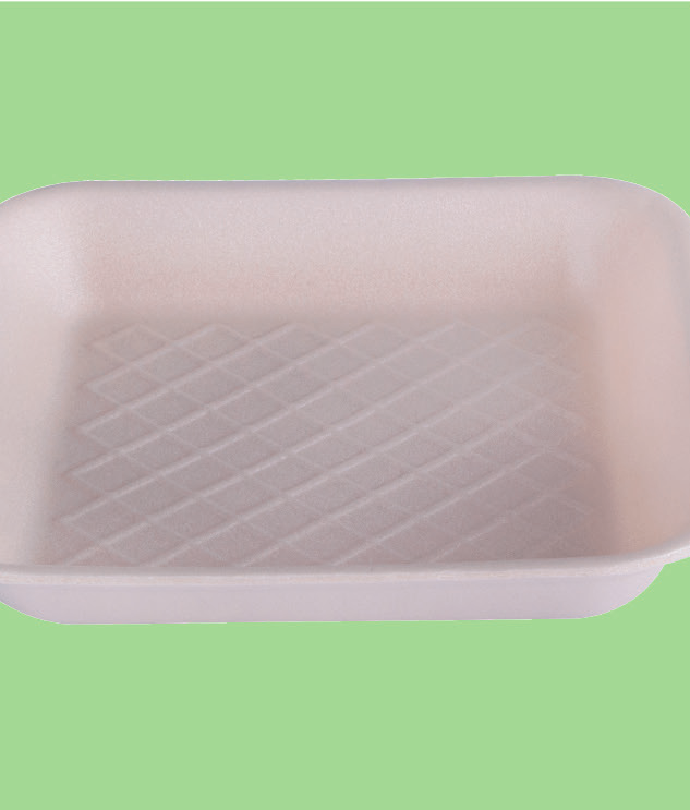 Bio Mariel Foam Tray No. 066, 6 x 6 in (500/Case)