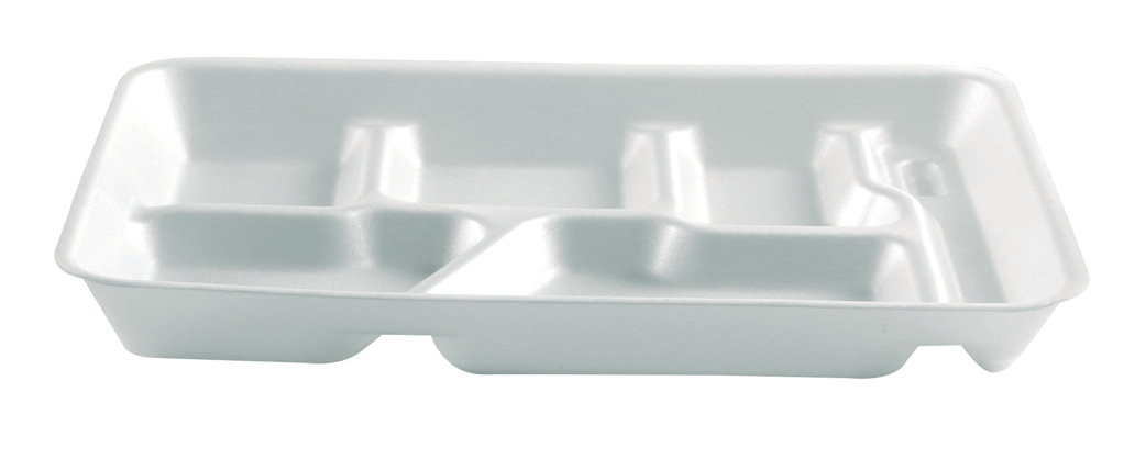 Foam Tray No. 6D, 11.6 x 8.5 in (500/Case)