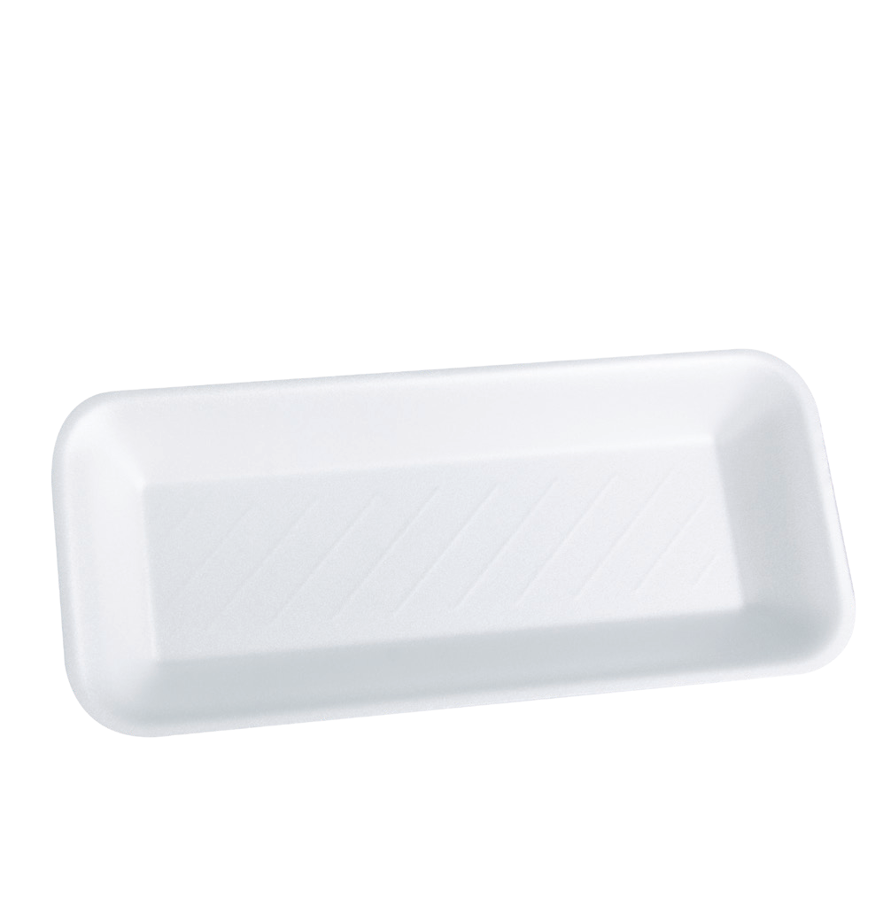 Foam Tray No. 835, 8.7 x 3.8 in (500/Case)