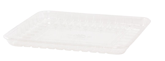 PET Tray No. 8S, 10.5 x 8.5 in (200/Case)