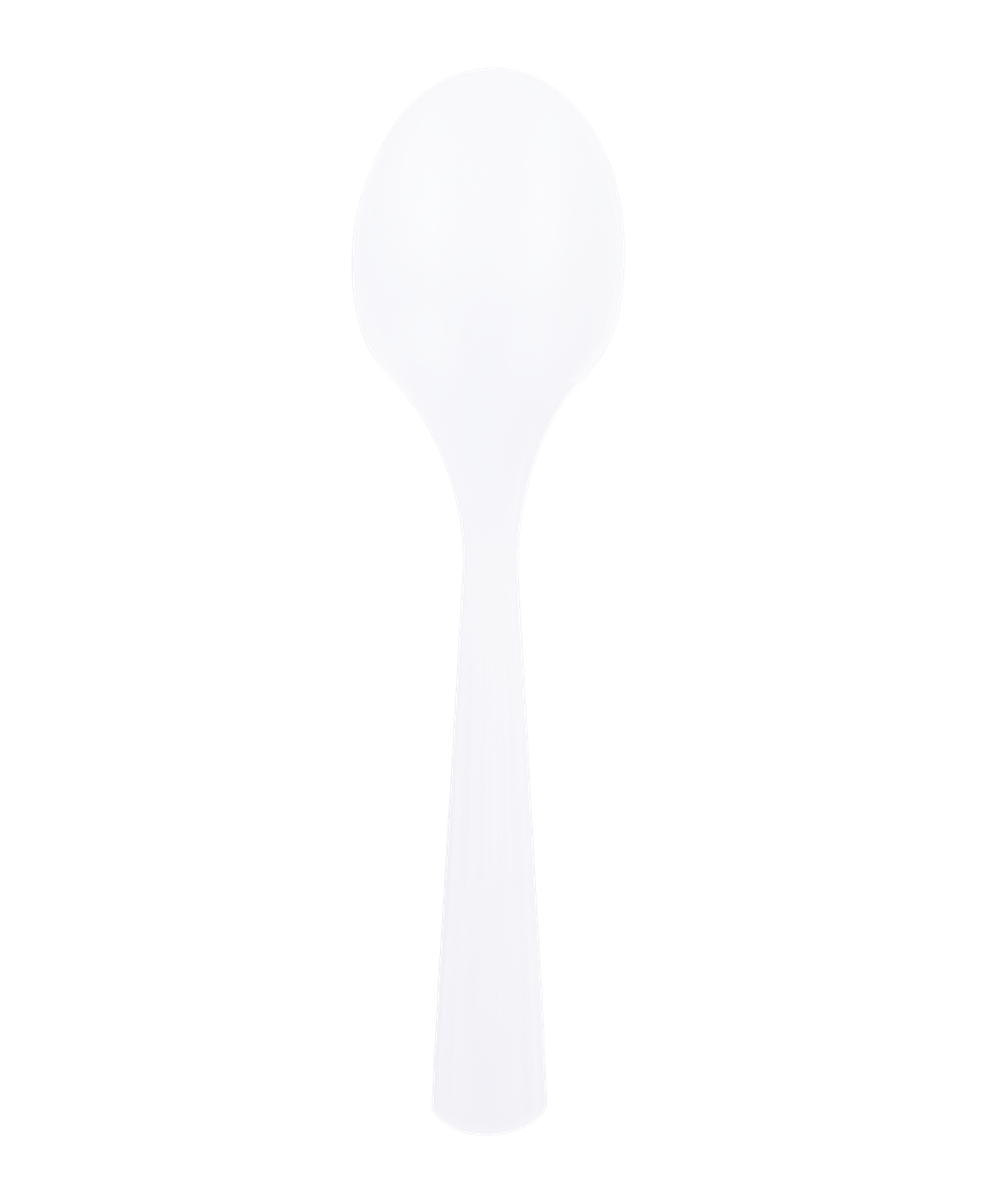 Plastic Spoon 6.2 in, No. 1 (1,000/Case)