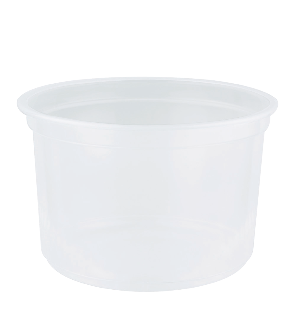 PP Deli Container 16 oz / 500 ml (500/Case)