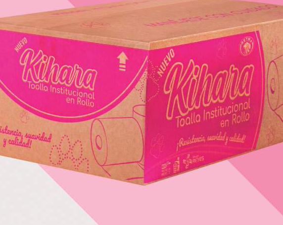 Kihara Institutional Hand Towel Roll 8.3 in x 591 ft (6 Rolls/Case)