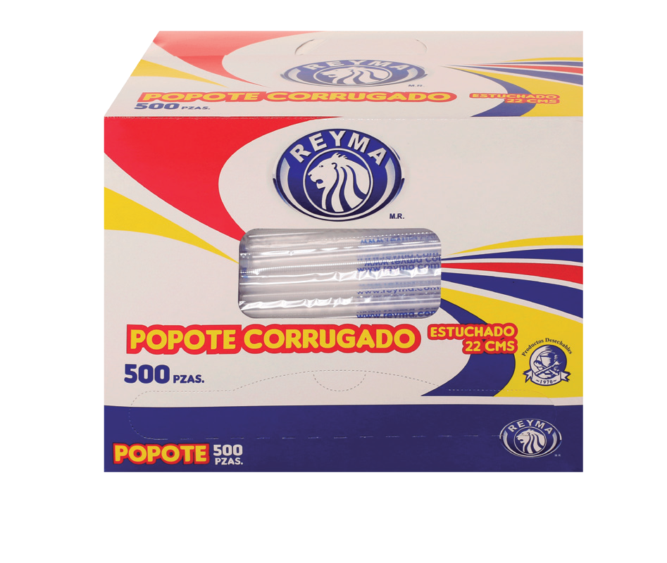 Wrapped Straw 8.7 in, White, Boxed