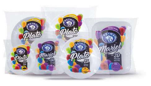 Foam Plate 9 in, 3-Compartment, Retail Pack of 20 (500/Case)