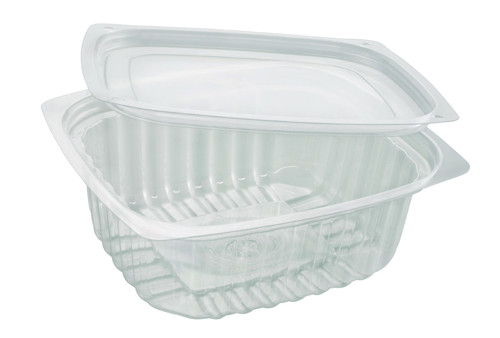 Clear PS Container 16.9 oz (250/Case)