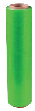 Hand Stretch Film 18 in x 1,200 ft, 60 Gauge, Green (4 Rolls/Case)