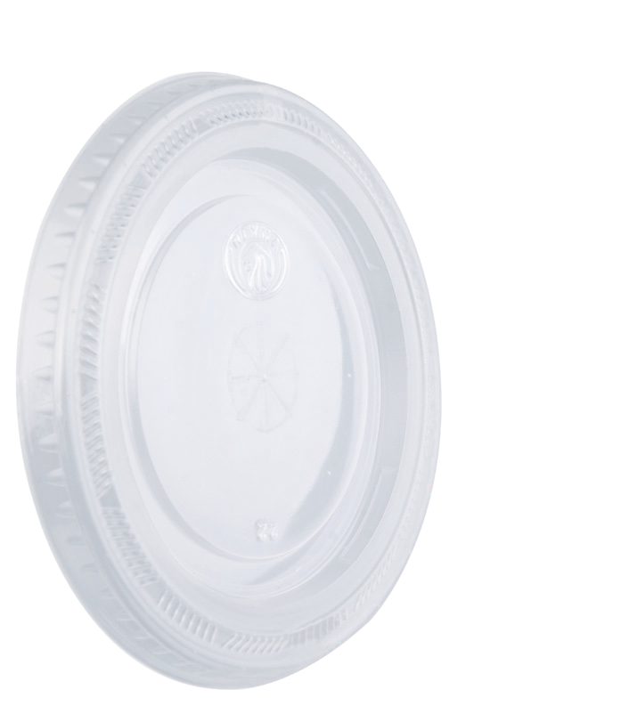 Flat Lid for No. 12 & 14 PP Cups (1,000/Case)