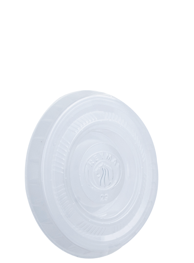 Clear Flat Lid for 1 oz Portion Cups (2,500/Case)