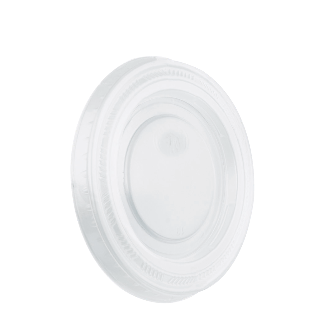 Flat Lid for No. 4A & 8 PP Cups (1,000/Case)