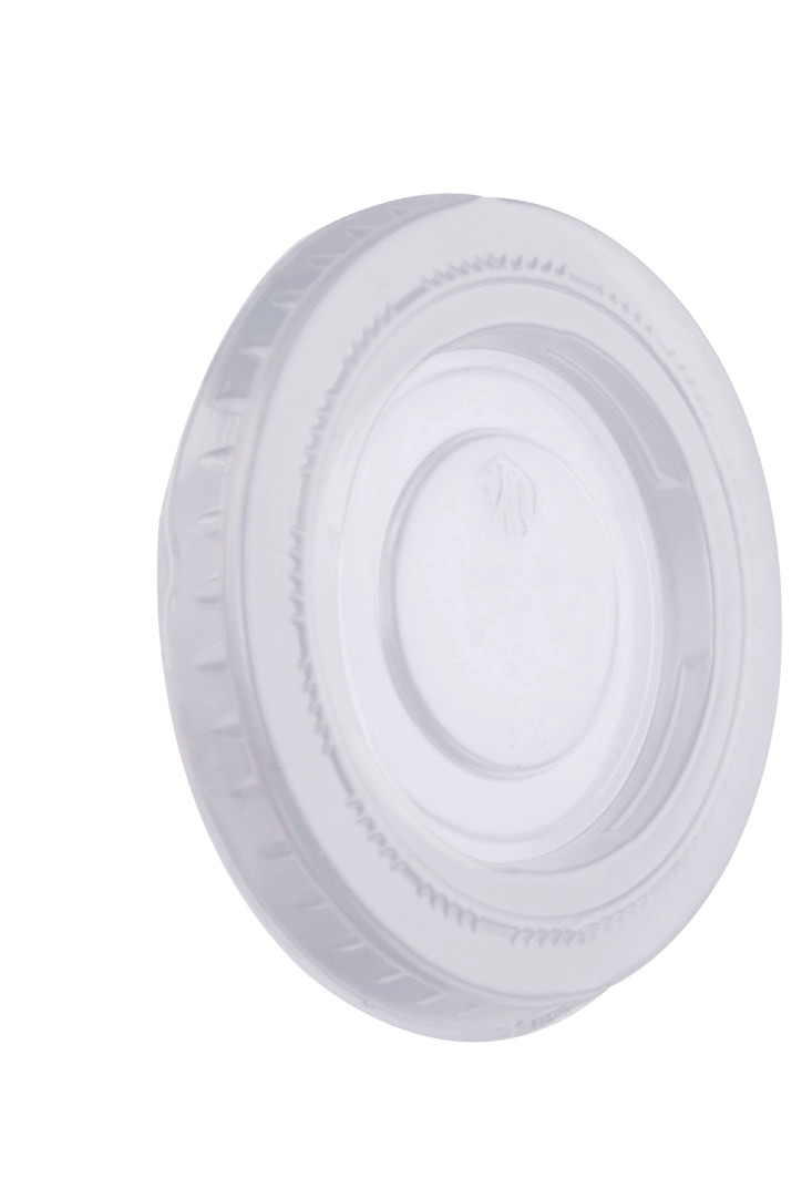 Flat Lid for No. 4CH & 5.5 PP Cups, SKU TP51/2 4CH (1,000/Case)