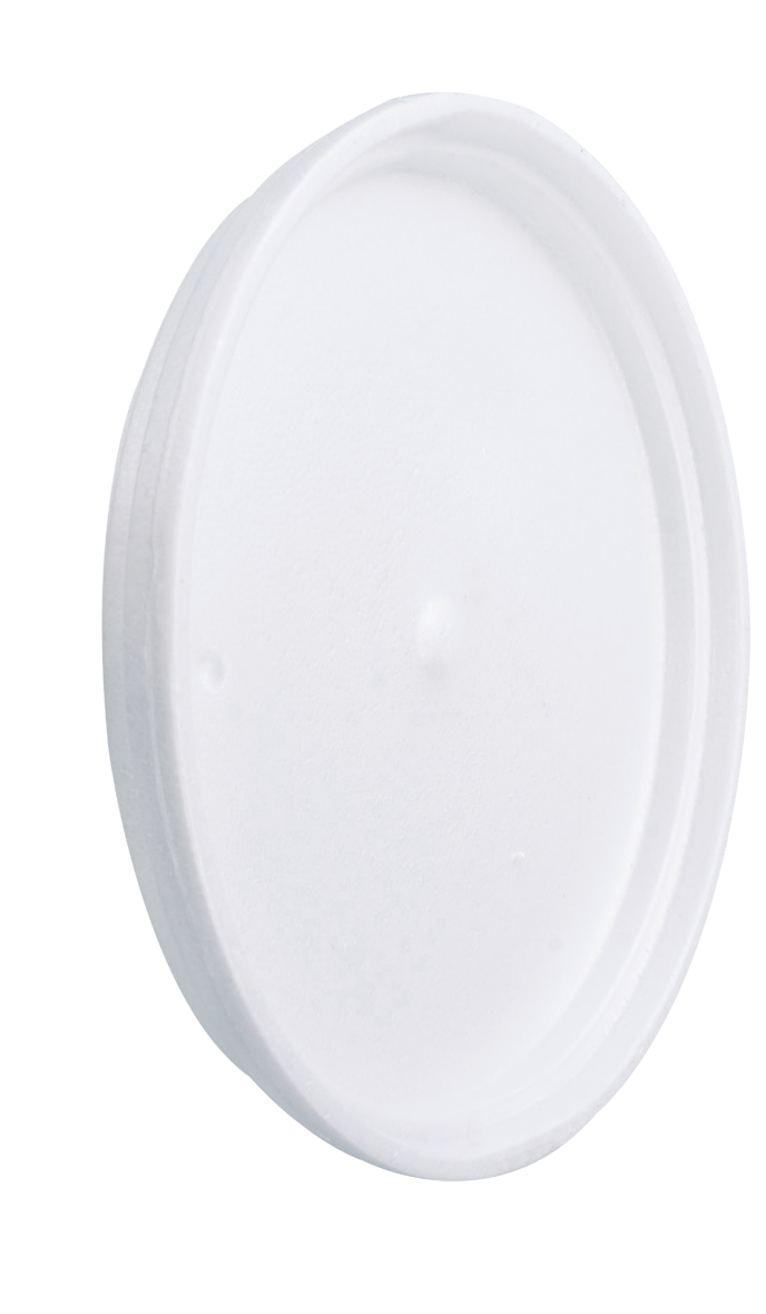 Foam Vented Lid for 16 & 32 oz Foam Squat Containers (500/Case)