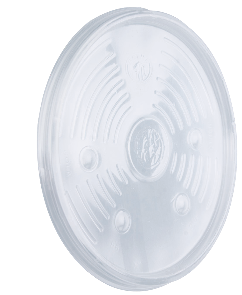 Flat Lid for 16 & 32 oz Foam Squat Containers (500/Case)