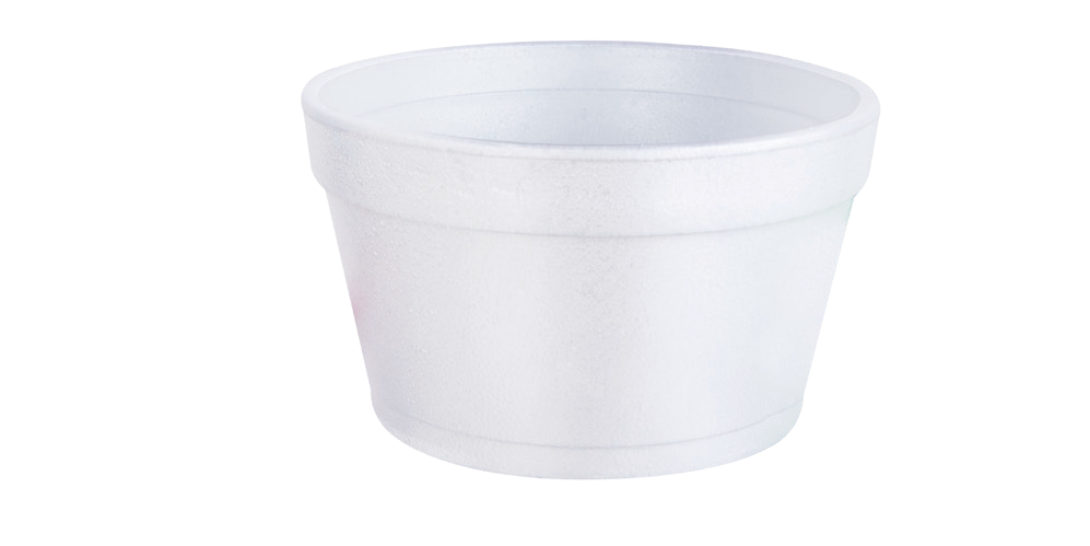 Flat Lid for 6 oz Squat & 12 oz Foam Cups (1,000/Case)