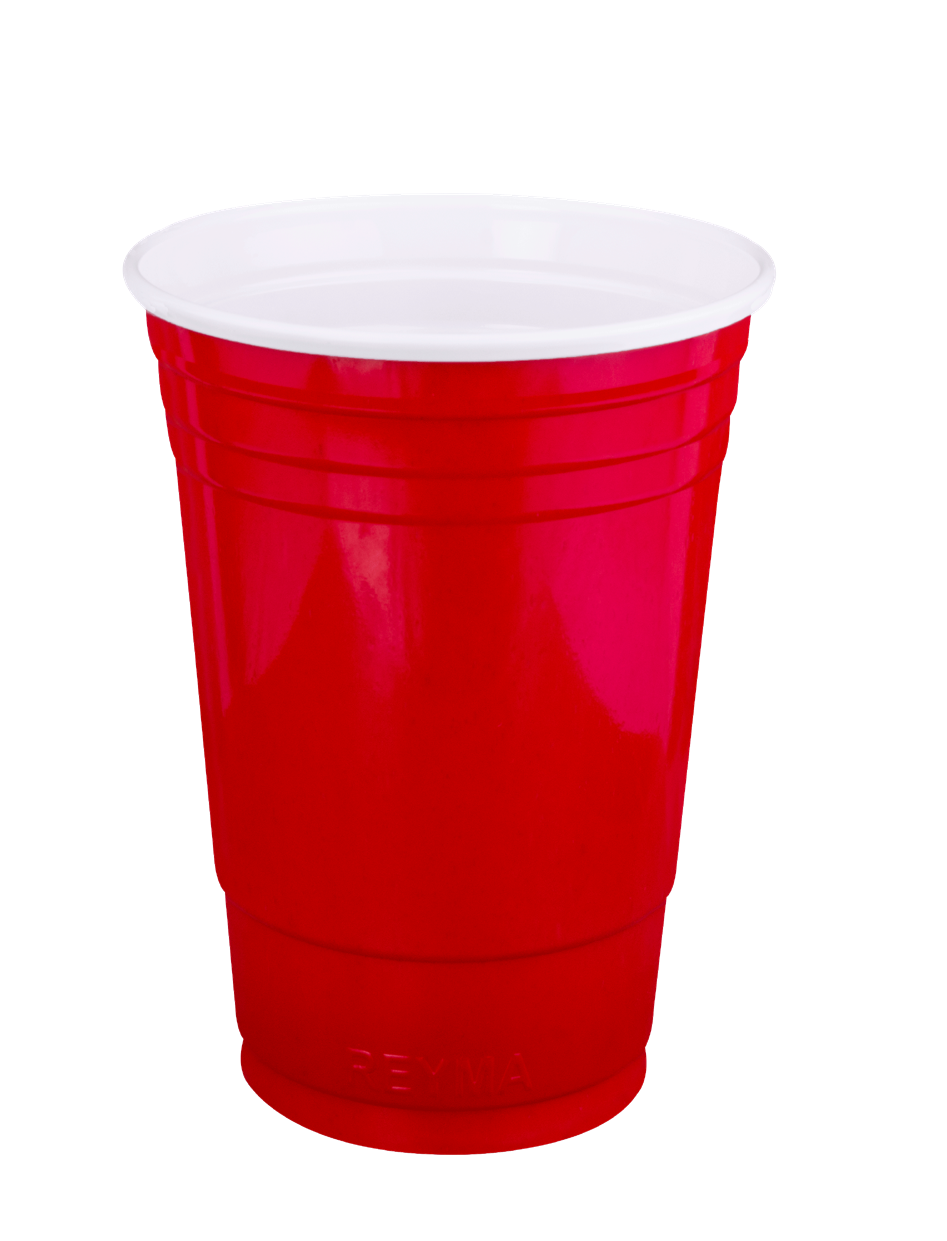 PP Plastic Cup 16 oz, EU Series, Two-Tone (500/Case)