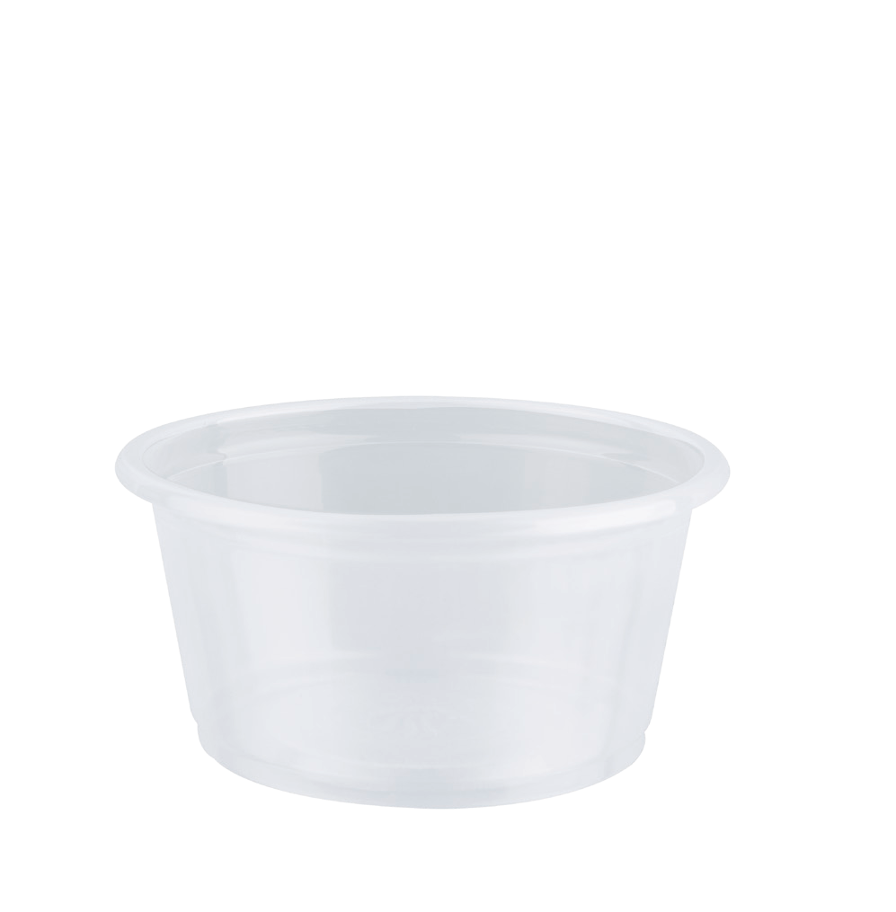 Clear PP Portion Cup 2 oz (2,400/Case)