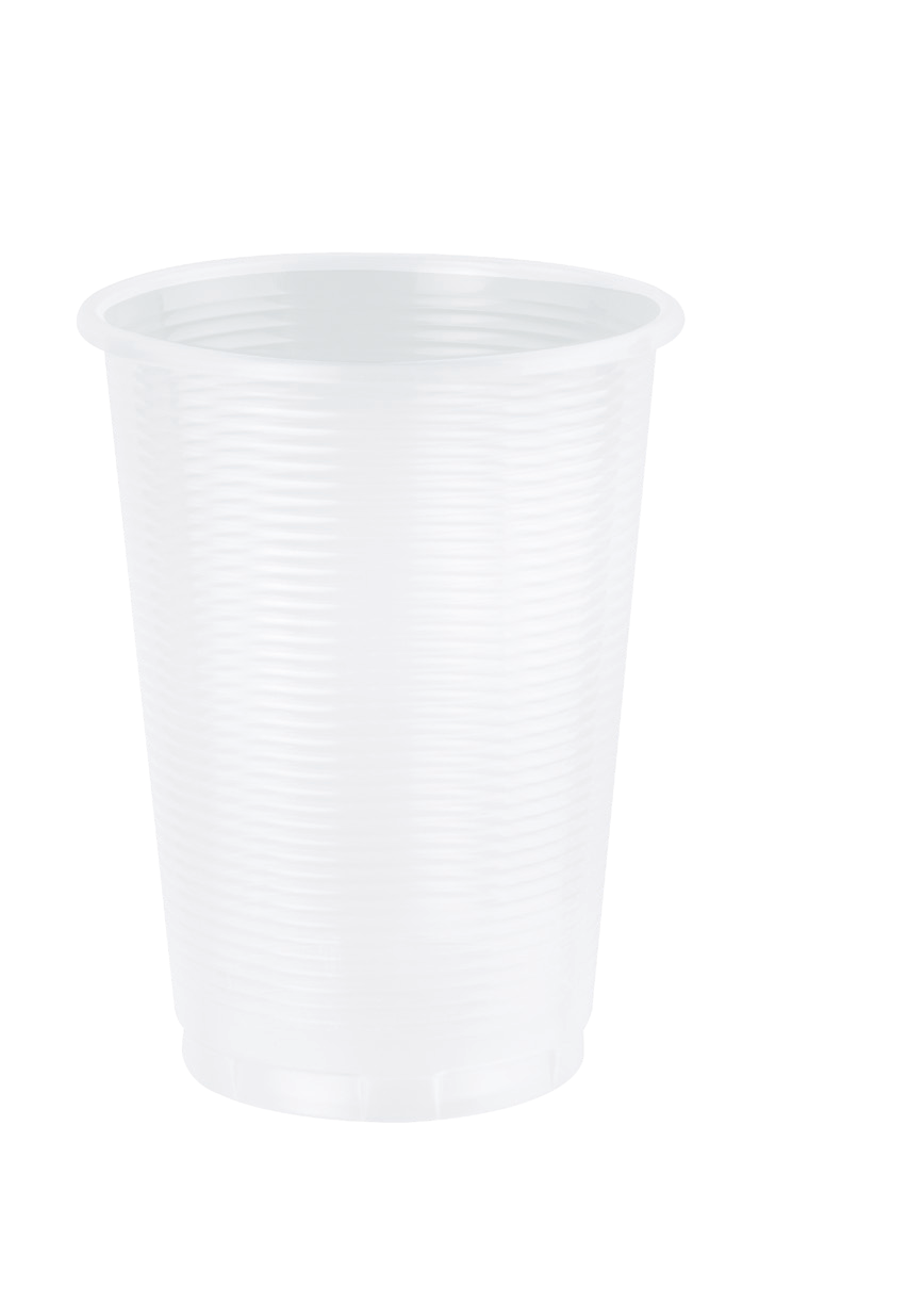 PP Plastic Cup 6.8 oz, No. 7 (1,000/Case)
