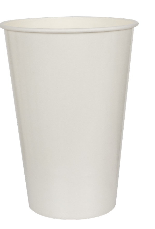 Double-Wall Paper Cup 16 oz, White (1,000/Case)