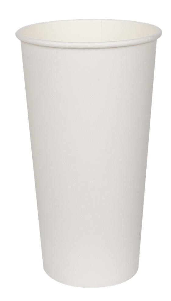 Double-Wall Paper Cup 32 oz, White (480/Case)