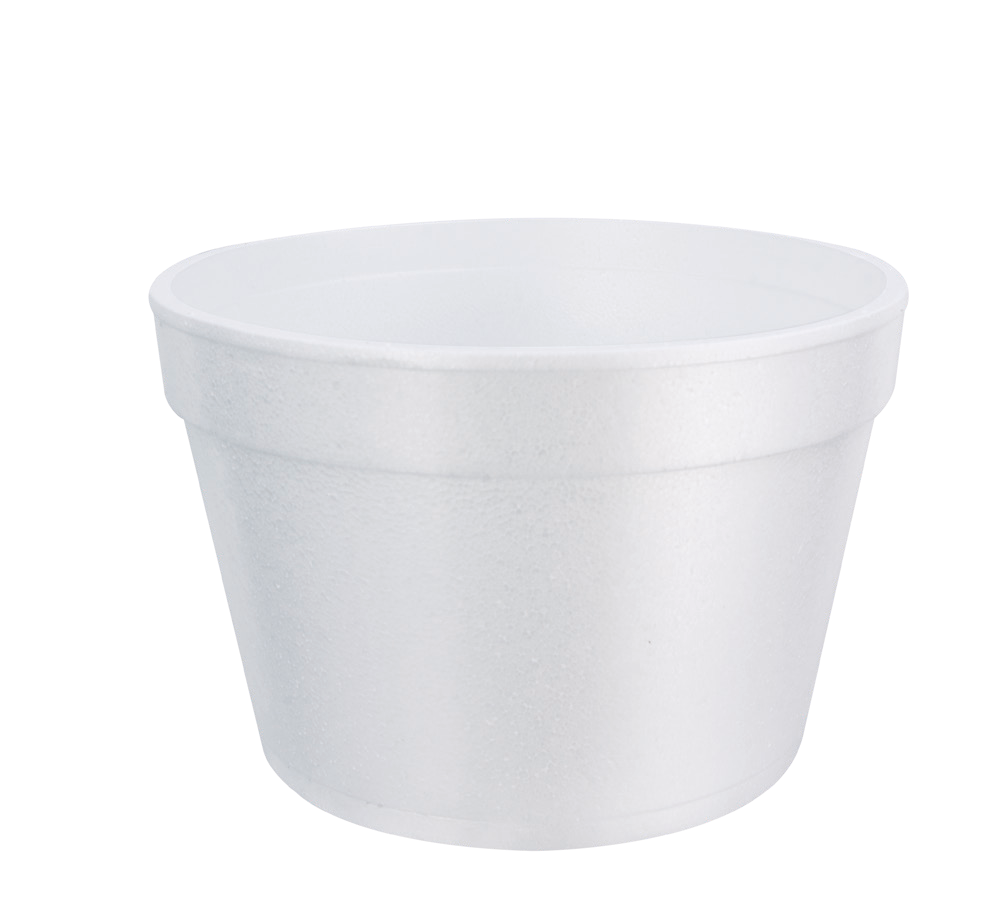 Foam Squat Container 16.9 oz (500/Case)