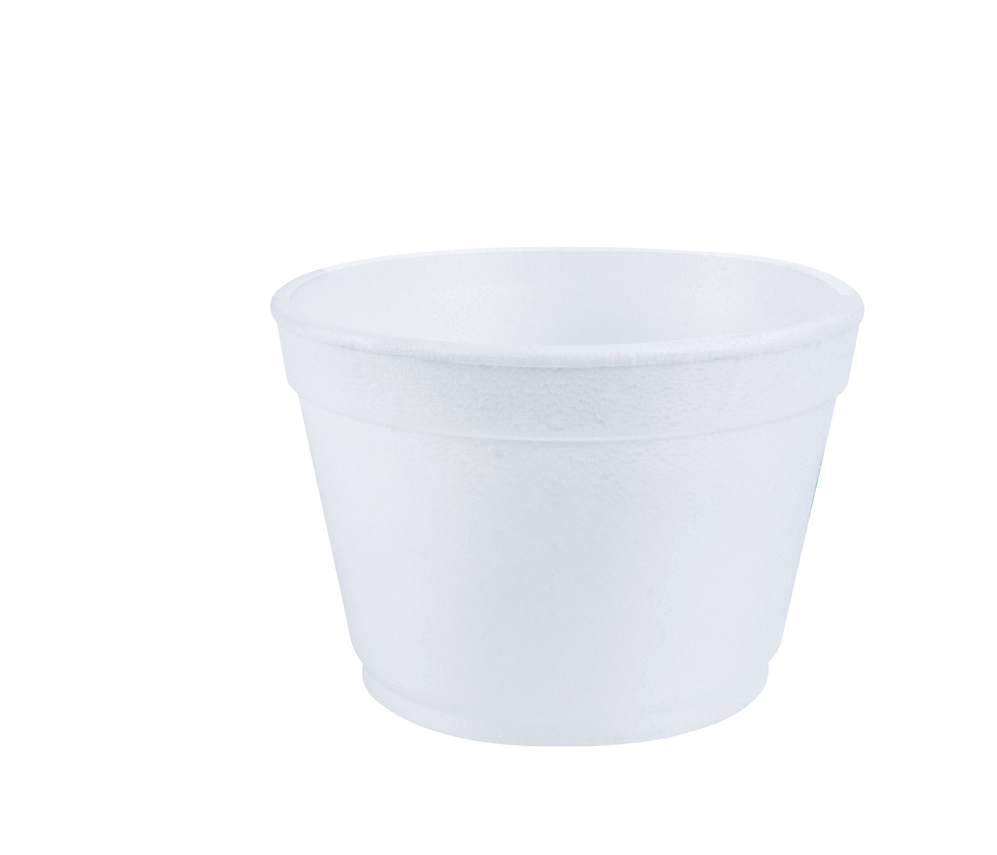 Foam Squat Cup 8 oz (1,000/Case)
