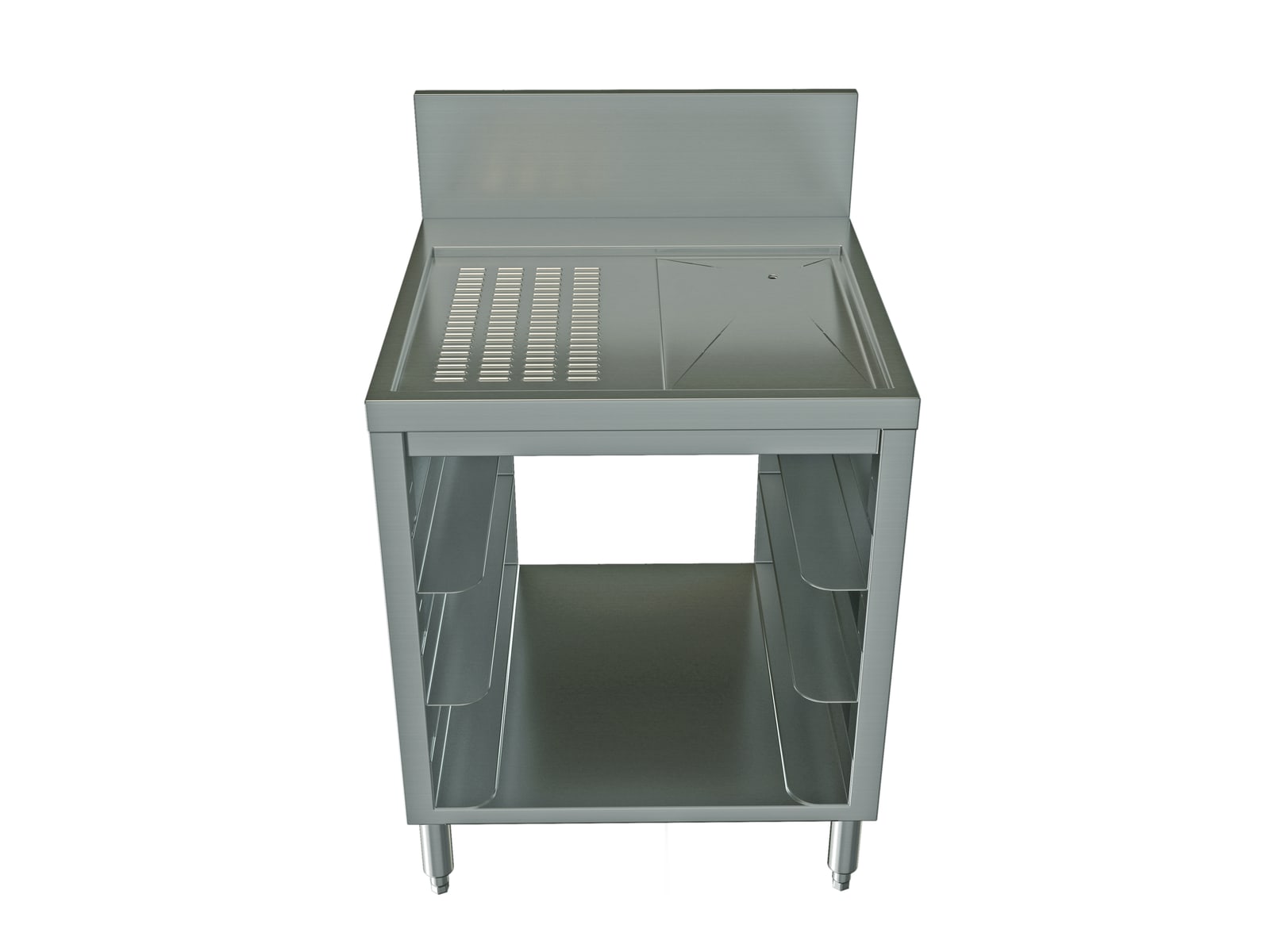 Underbar Glass Rack Storage Unit - TA-BGR2424DB