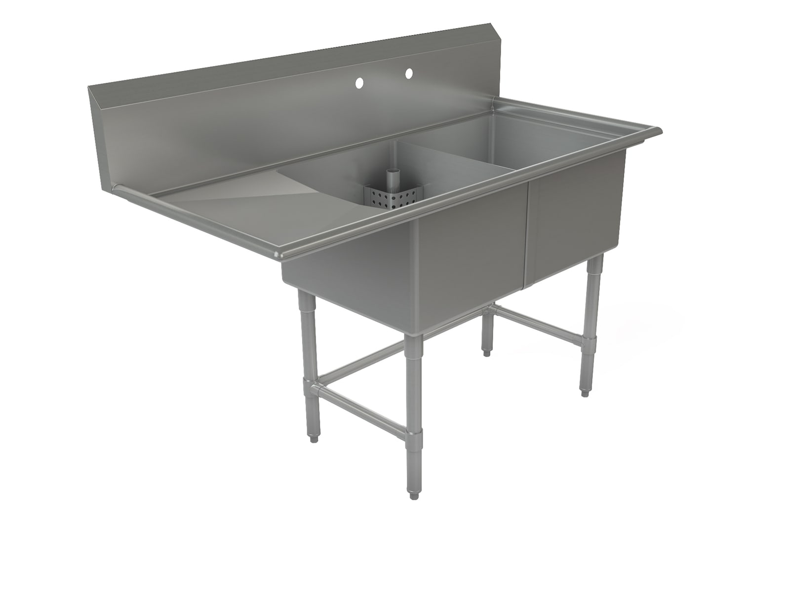 Sink, 2-compartment - TA-CDS2-18L