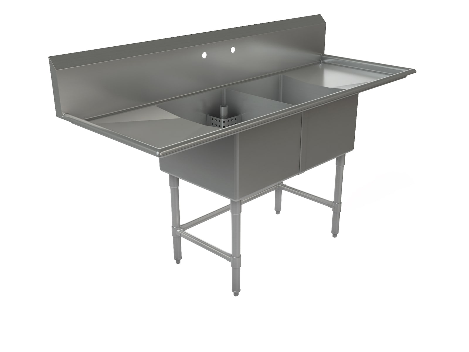 Sink, 2-compartment - TA-CDS2-18LR