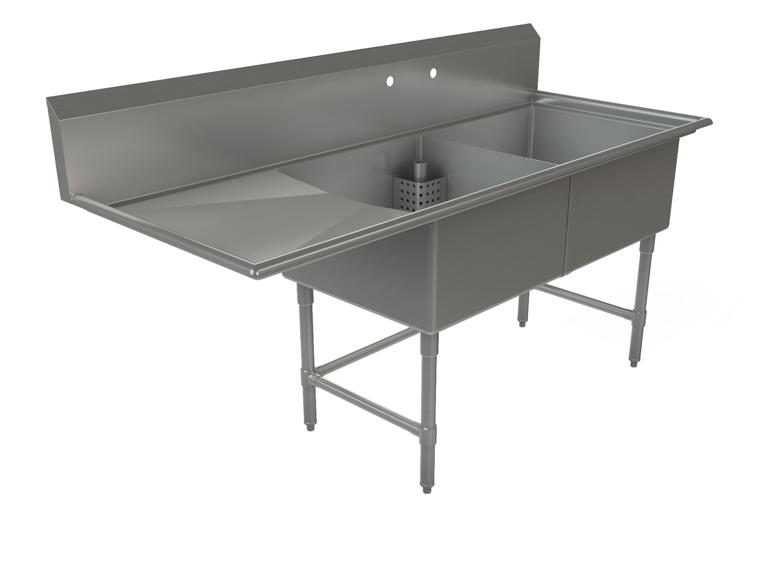 Sink, 2-compartment - TA-CDS2-24L