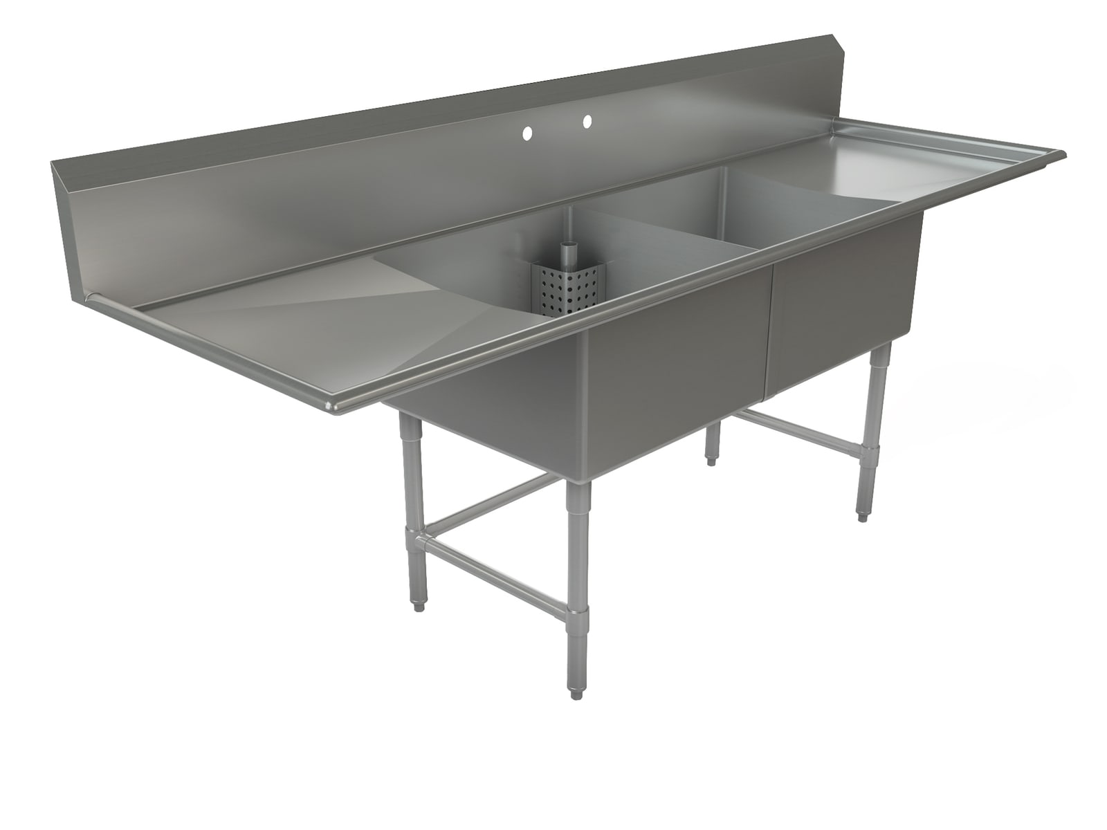 Sink, 2-compartment - TA-CDS2-24LR-16