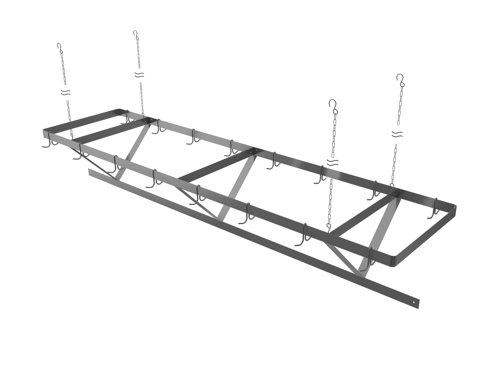Pot Rack, ceiling mount - TA-CPR72