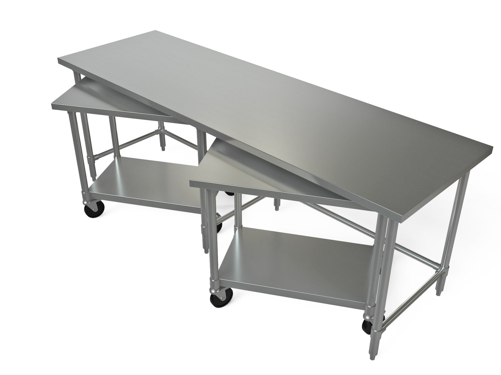 Work Table with Nested Lower Table - TA-NT-3096-36
