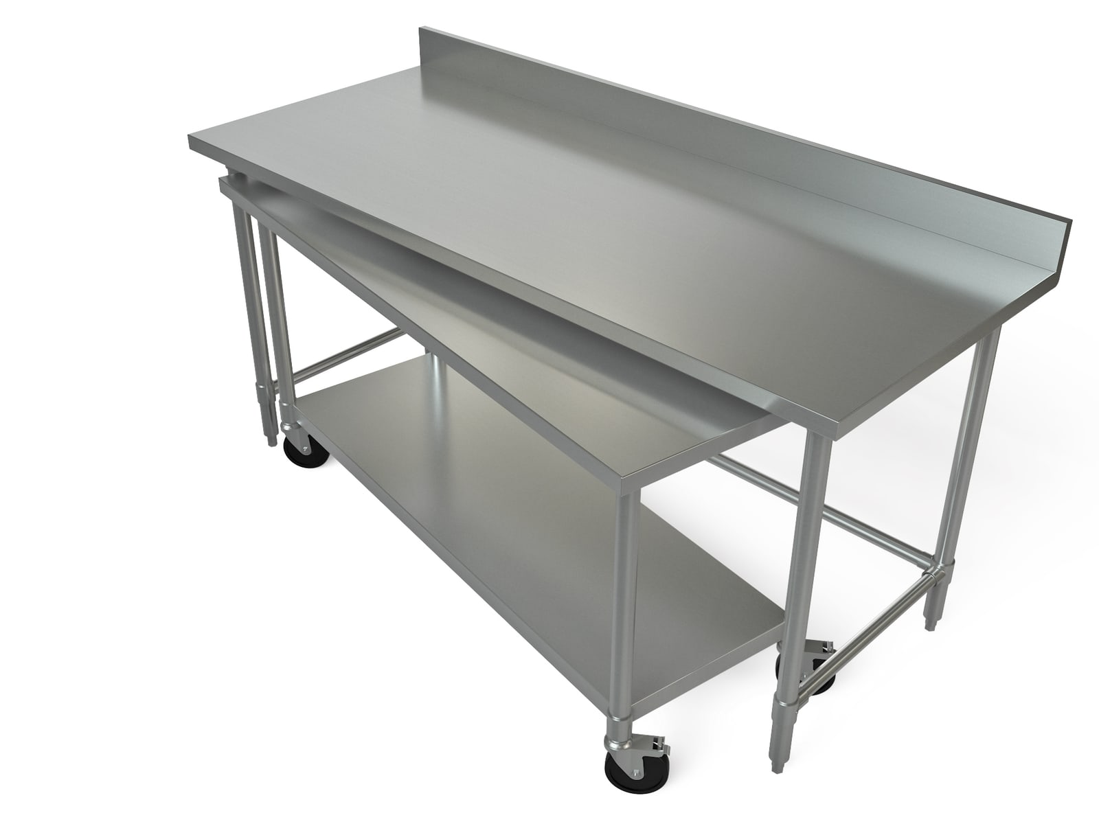 Work Table with Nested Lower Table - TA-NT4BS-3072-60